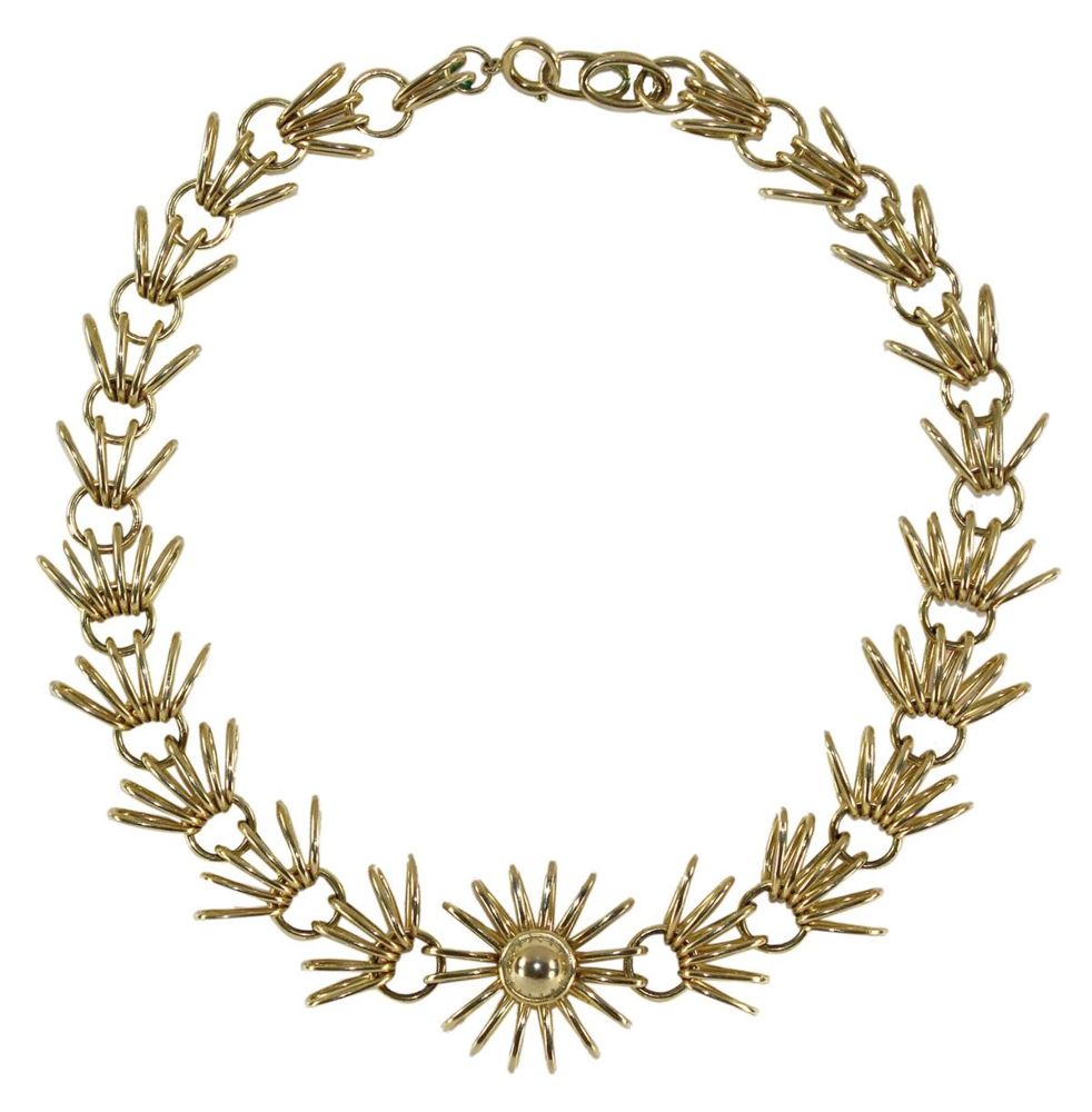 Große Abbildung Nr.1: 126-2426 Karl Herion Designcollier: (Schmuck, Pforzheim)