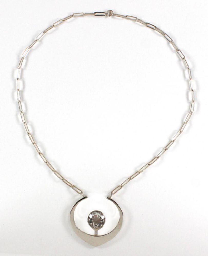 Große Abbildung Nr.2: 126-2427 Karl Herion Designcollier: (Schmuck, Pforzheim)