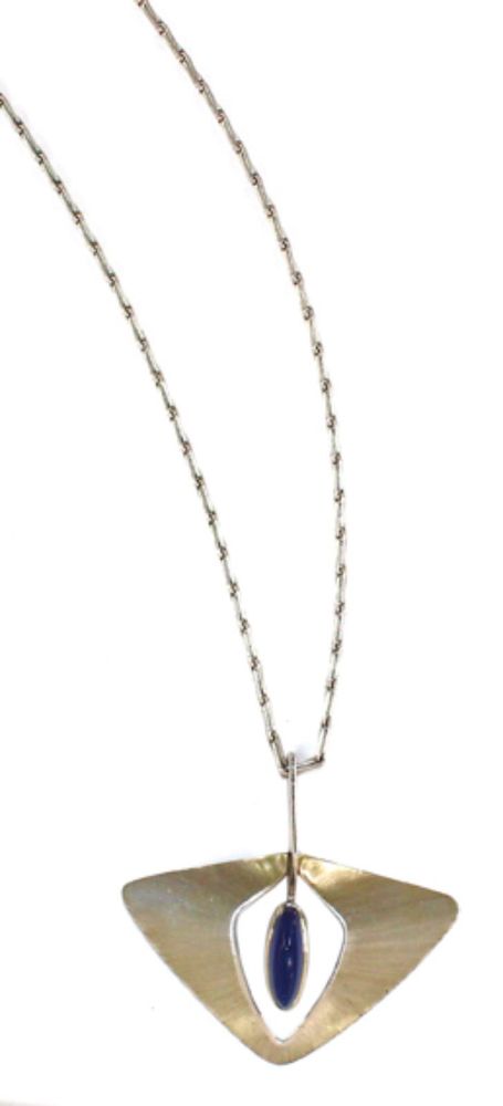 Große Abbildung Nr.1: 126-2428 Karl Herion Designcollier.: (Schmuck, Pforzheim)