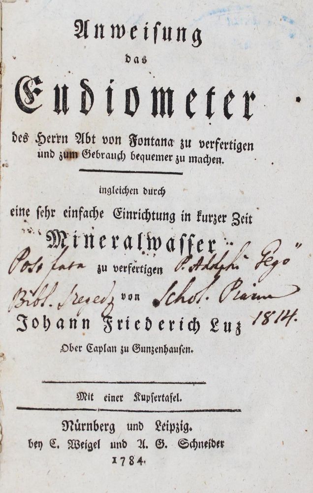 Große Abbildung Nr.1: 126-243 Luz,J.F.: (Aus der Sammlung Professor Dr.Dr.Johannes Büttner Teil 1)