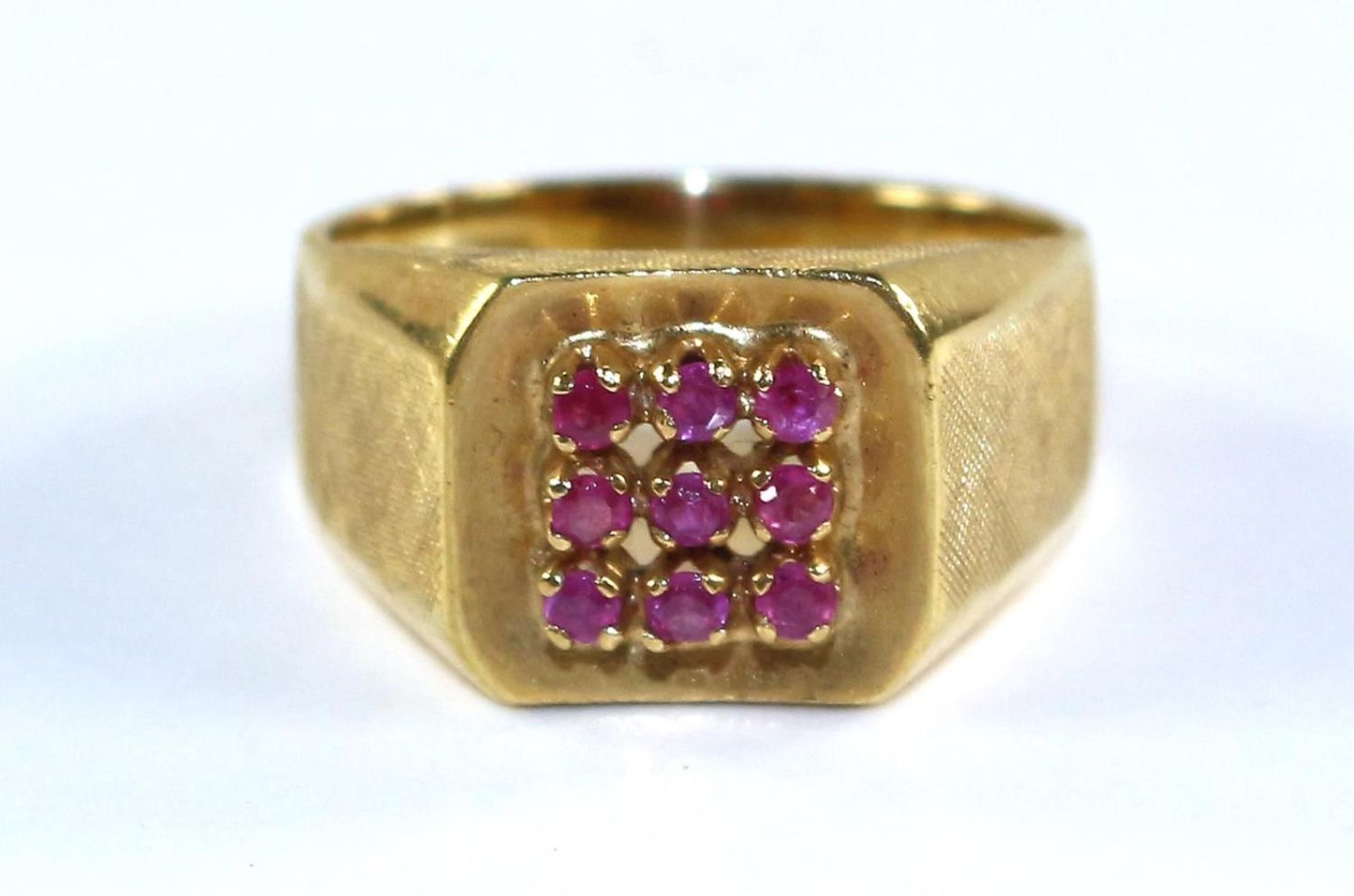 Große Abbildung Nr.1: 126-2432 Allesandria 750 GG Rubinring.: (Schmuck, Ringe)