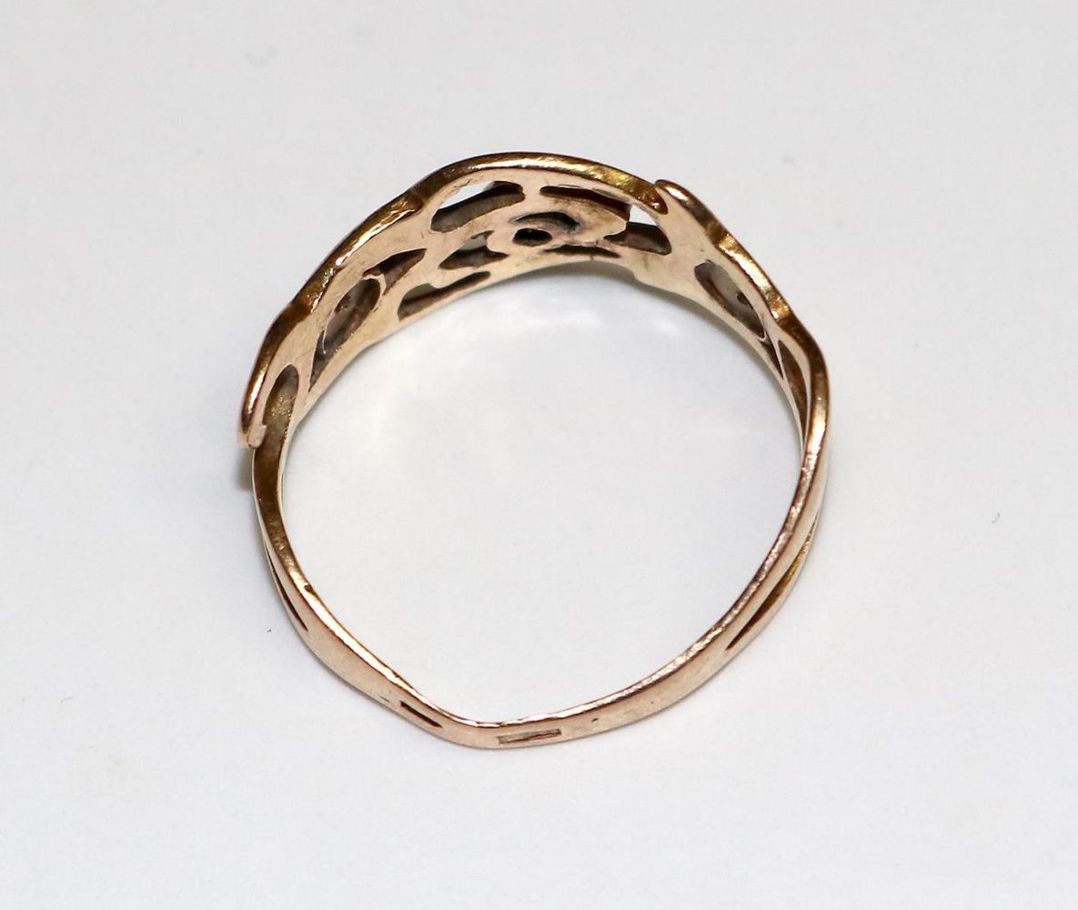 Große Abbildung Nr.2: 126-2442 Sovjetunion Ring: (Schmuck, Ringe)