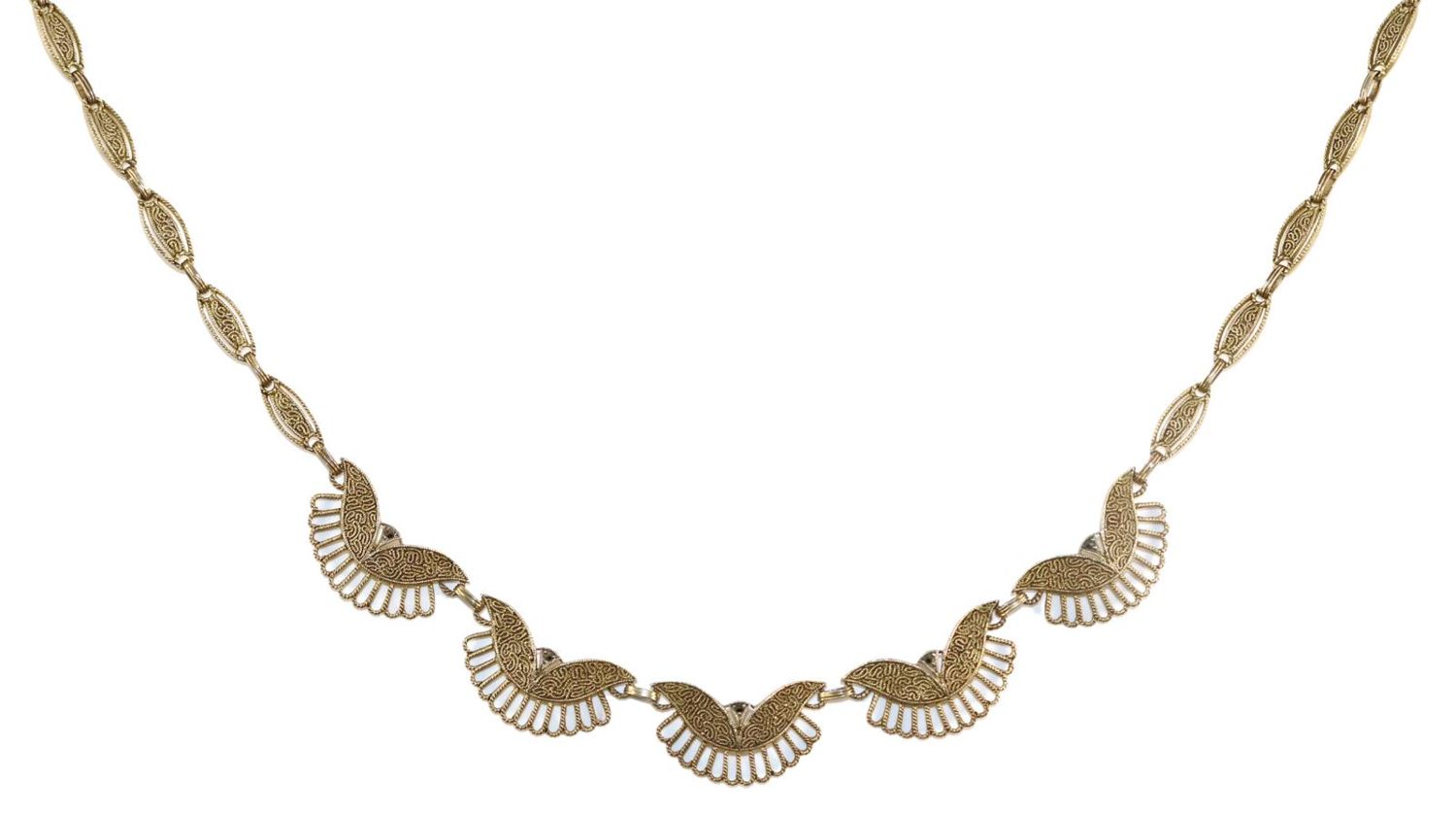 Große Abbildung Nr.1: 126-2459 Collier Theodor Fahrner: (Schmuck, Theodor Fahrner)
