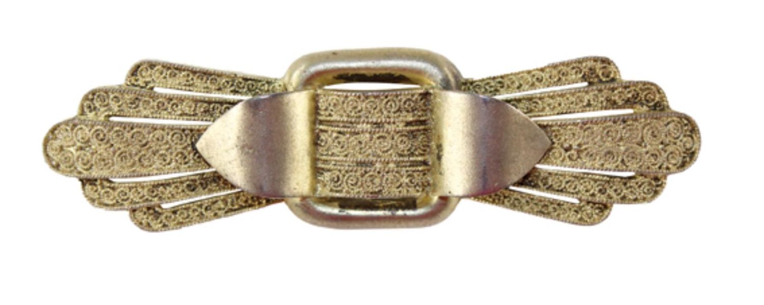 Große Abbildung Nr.1: 126-2472 Schleifenbrosche: (Schmuck, Theodor Fahrner)