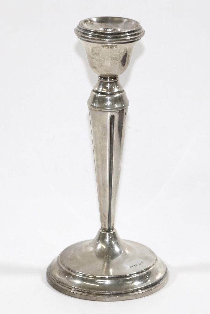 Große Abbildung Nr.1: 126-2523 Silberleuchter Holland 1931.: (Silber)