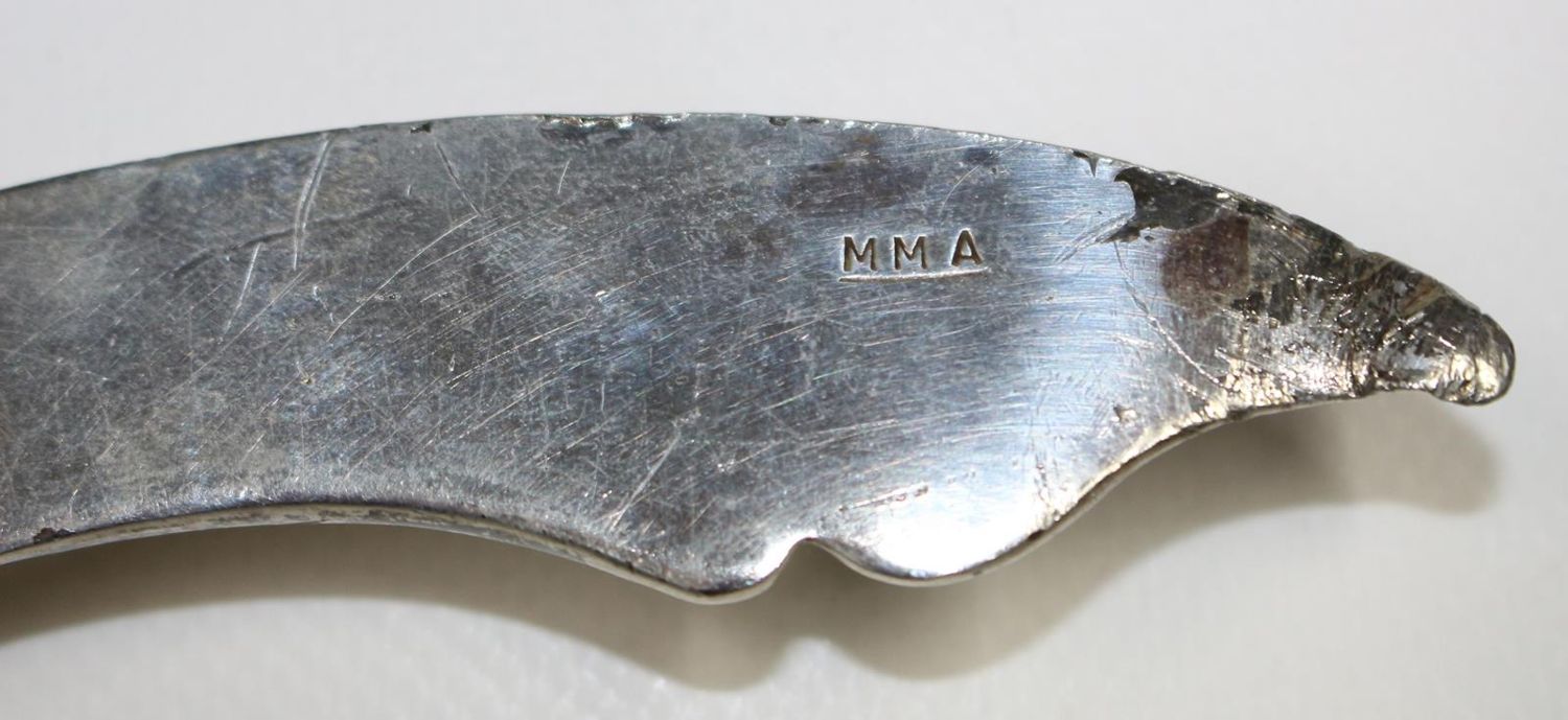 Große Abbildung Nr.3: 126-2527 Brieföffner MMA: (Silber, Versilbertes)