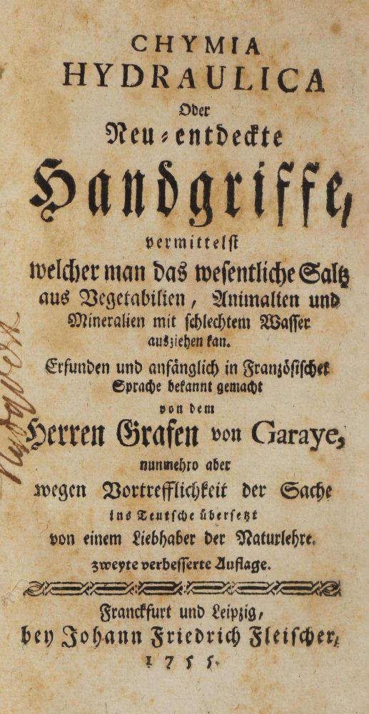 Große Abbildung Nr.1: 126-253 (Marot) de la Garaye, (C.-T.).: (Aus der Sammlung Professor Dr.Dr.Johannes Büttner Teil 1)
