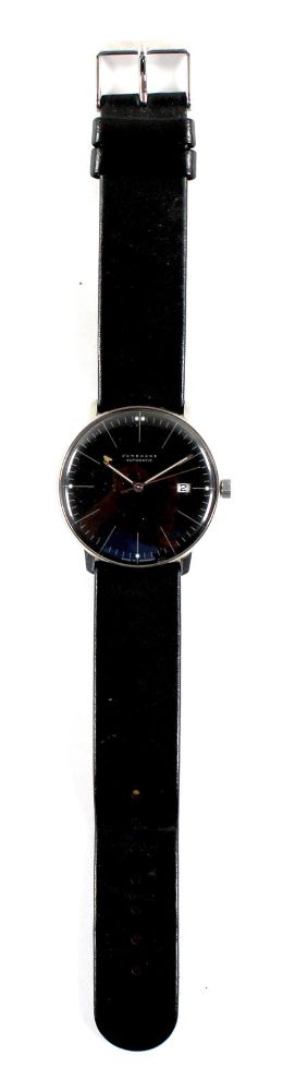 Große Abbildung Nr.1: 126-2559 Junghans Automatic Max Bill: (Uhren, Armbanduhren)