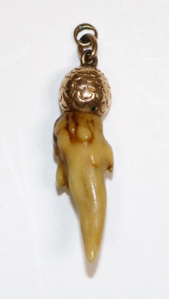 Große Abbildung Nr.1: 126-2565 Amulett, Gold: (Volkskunst)