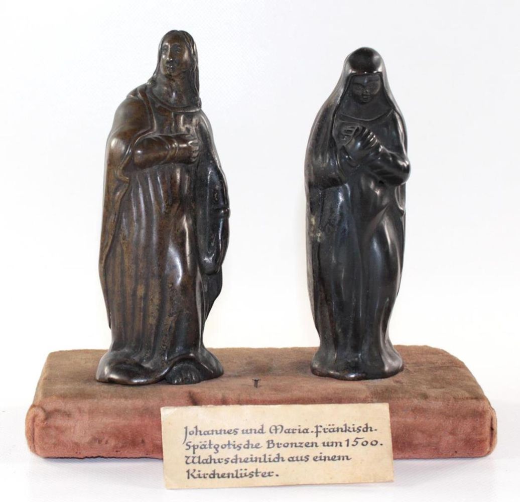 Große Abbildung Nr.2: 126-2566 Fränkische Bronzen.: (Volkskunst)