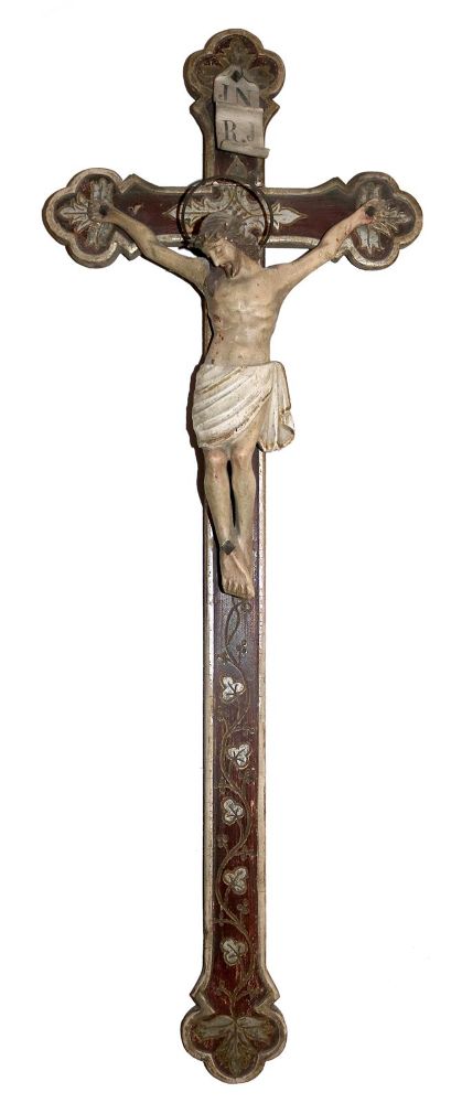 Große Abbildung Nr.1: 126-2569 Christus, Kruzifix.: (Volkskunst, Religiöse Volkskunst)