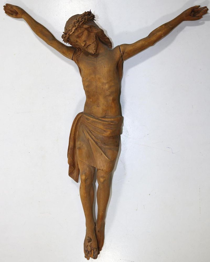 Große Abbildung Nr.1: 126-2573 Korpus Christi 19.Jh.: (Volkskunst, Religiöse Volkskunst)