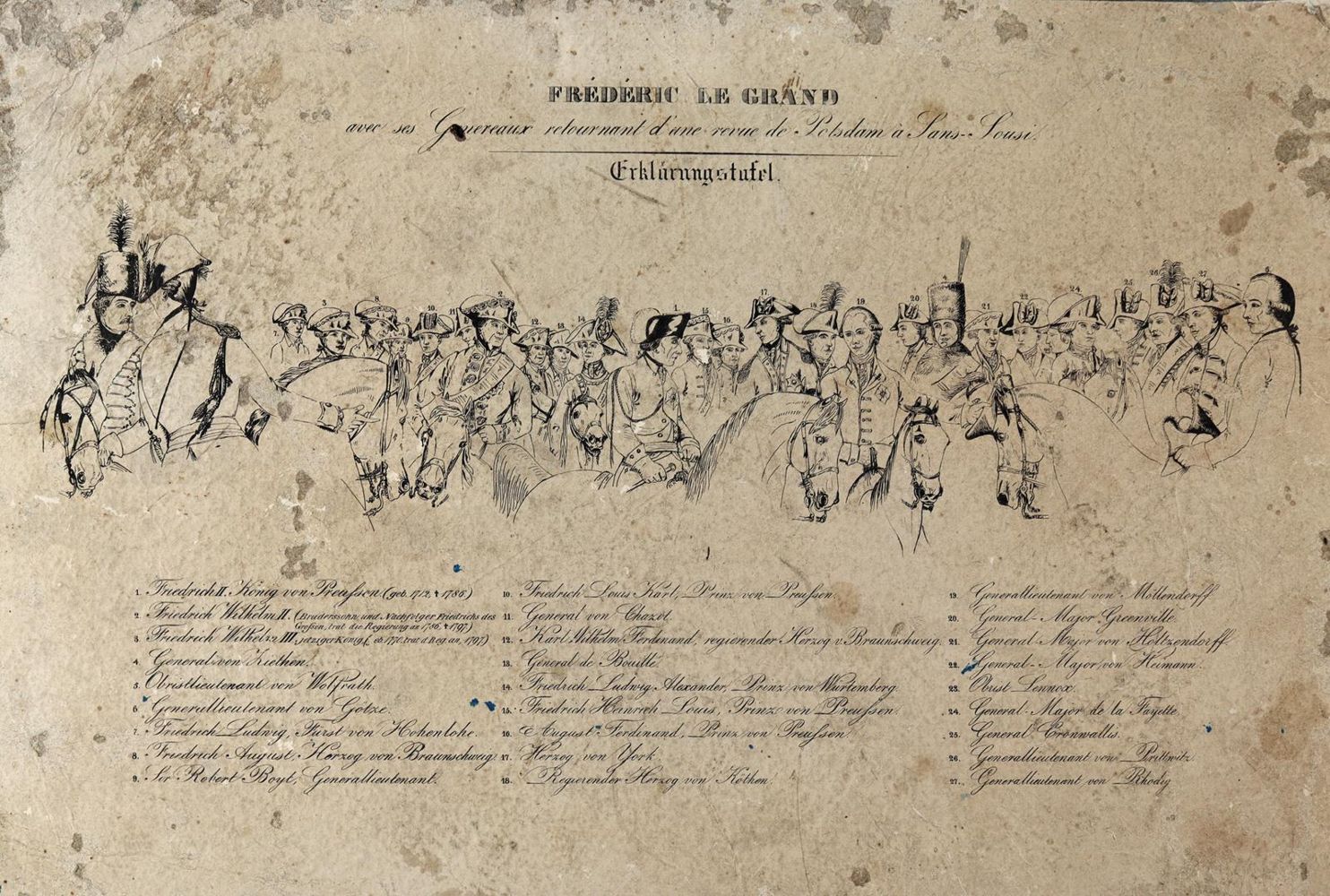 Große Abbildung Nr.2: 126-2692 Friedrich der Große.: (Varia, Friedrich II.)