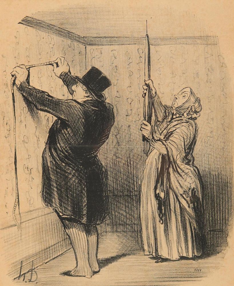 Große Abbildung Nr.1: 126-2705 Daumier, Honoré: (Varia, Karikatur)