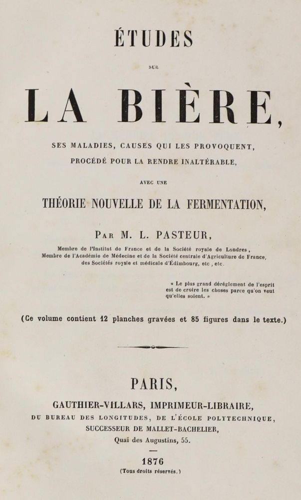 Große Abbildung Nr.2: 126-275 Pasteur,L.: (Aus der Sammlung Professor Dr.Dr.Johannes Büttner Teil 1)