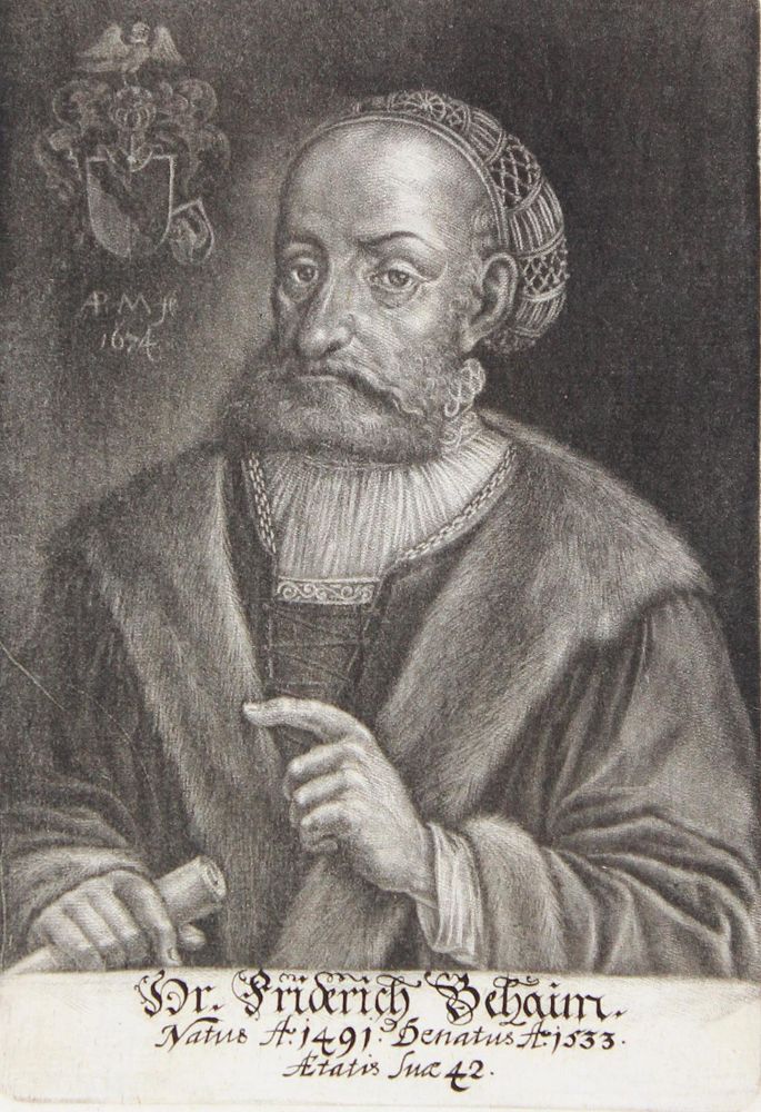 Große Abbildung Nr.1: 126-2781 Behaim, Fridrich.: (Varia, Portrait)