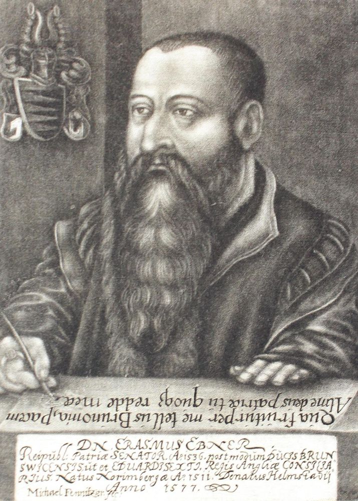 Große Abbildung Nr.1: 126-2795 Ebner, Erasmus.: (Varia, Portrait)