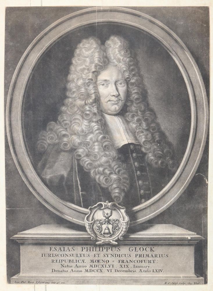 Große Abbildung Nr.1: 126-2801 Glock, Esaias Philippus.: (Varia, Portrait)