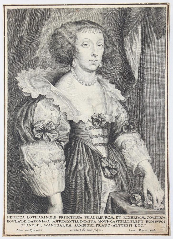 Große Abbildung Nr.1: 126-2806 Henriette von Lothringen.: (Varia, Portrait)