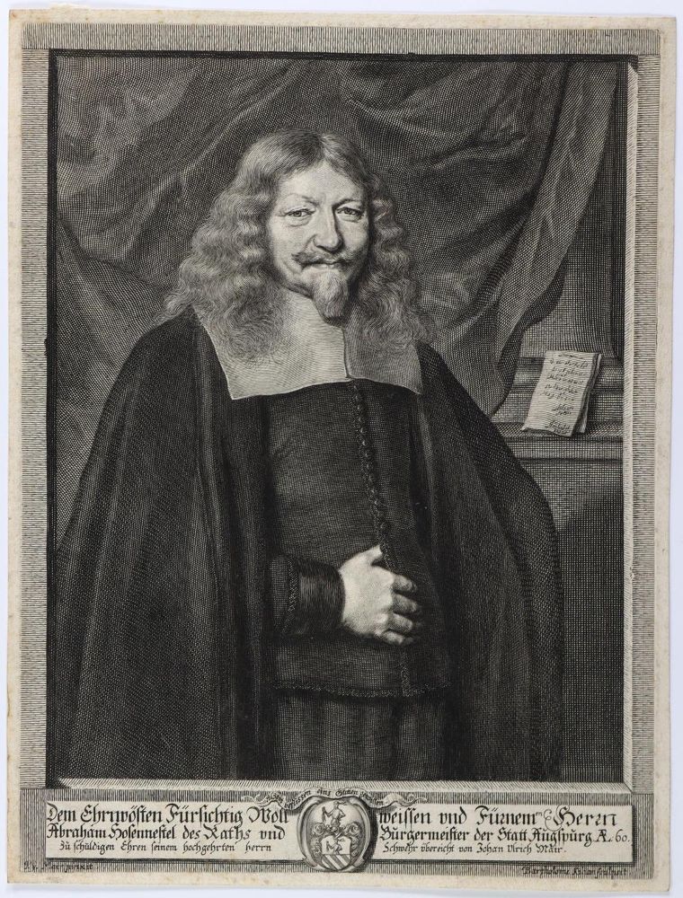 Große Abbildung Nr.1: 126-2810 Hosennestel, Abraham.: (Varia, Portrait)