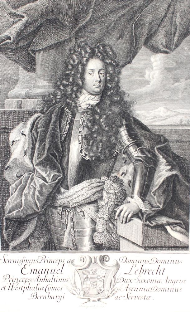 Große Abbildung Nr.1: 126-2817 Lebrecht von Anhalt Köthen, Emanuel Fürst.: (Varia, Porträt)