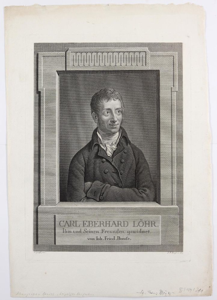Große Abbildung Nr.1: 126-2818 Löhr, Carl Eberhard.: (Varia, Portrait)