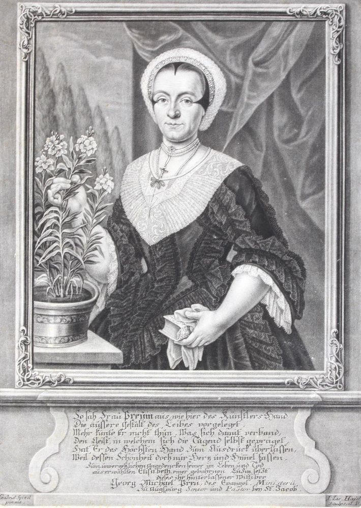 Große Abbildung Nr.1: 126-2828 Preu, Sibylla geb. Kirschner.: (Varia, Portrait)