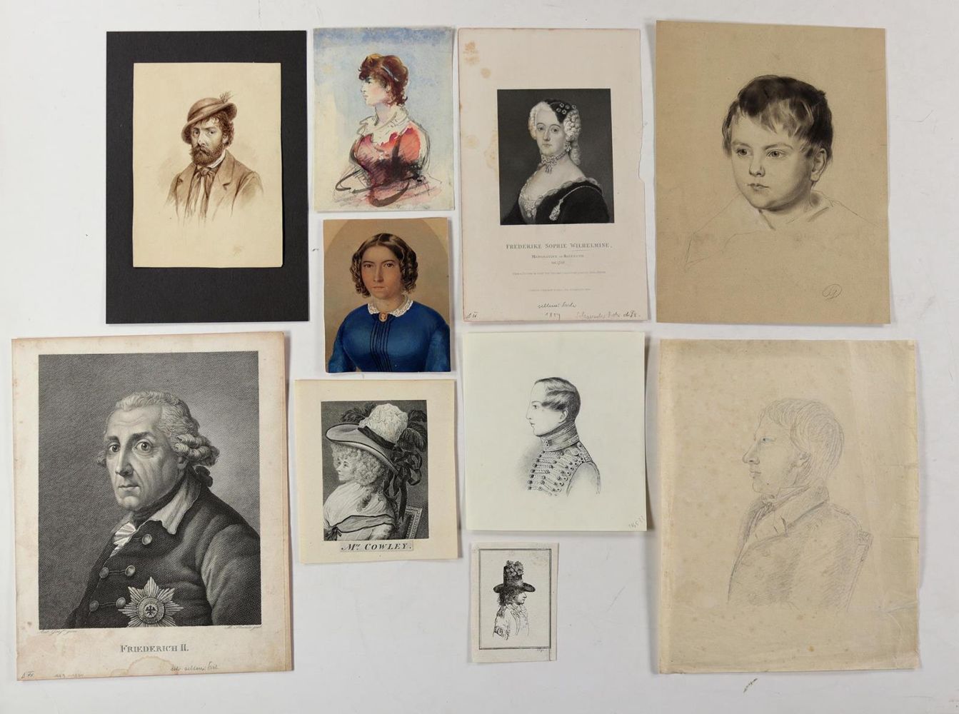 Große Abbildung Nr.7: 126-2832 Sammlung: (Varia, Portrait)