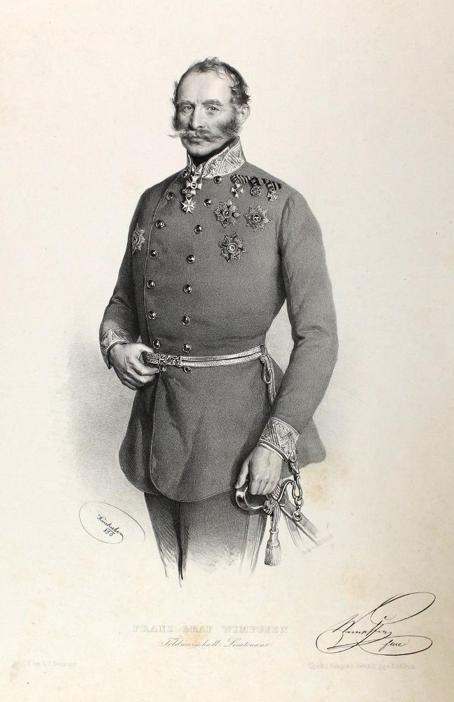 Große Abbildung Nr.1: 126-2840 Kriehuber, Josef: (Varia, Portrait, Wimpffen)