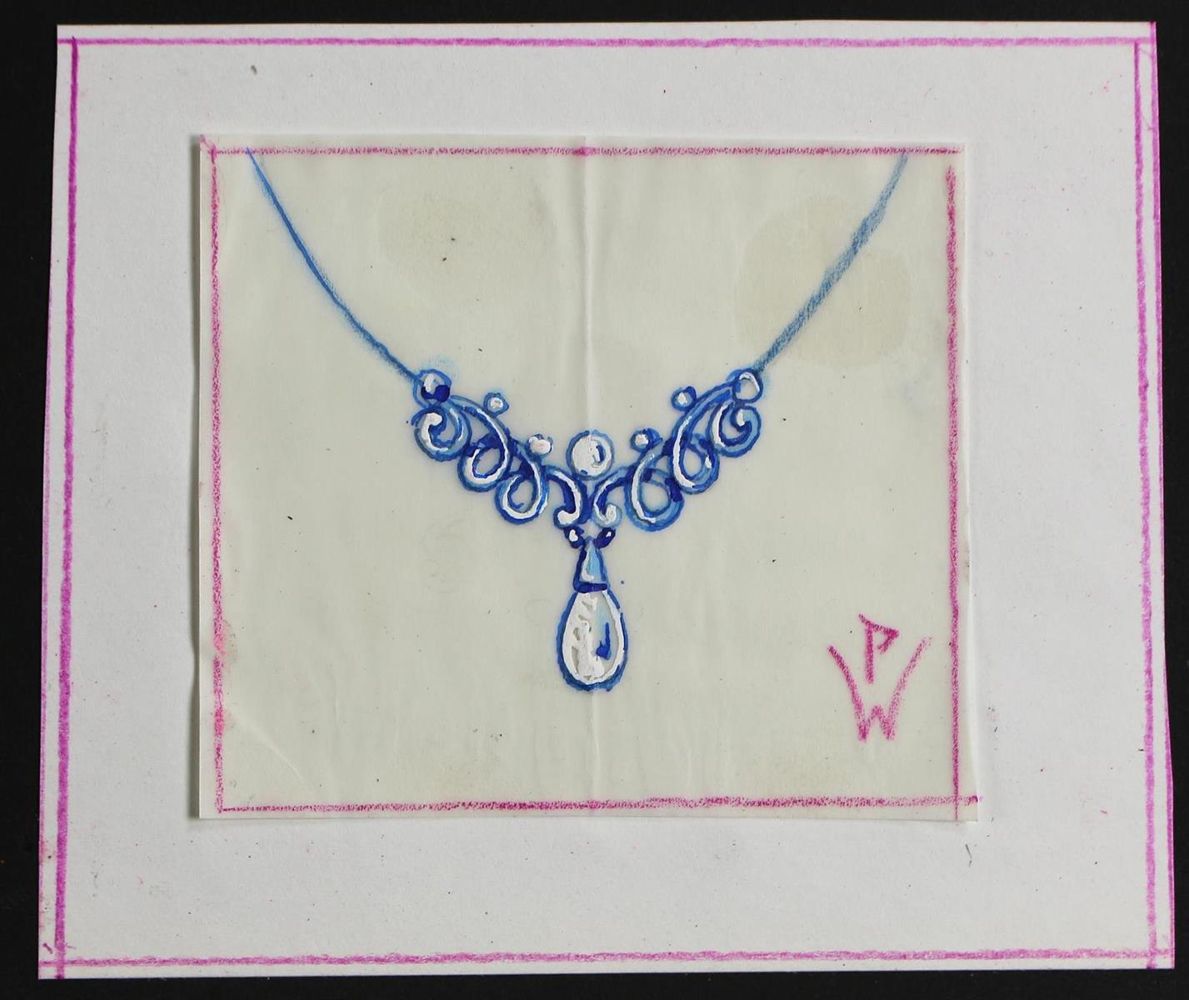 Große Abbildung Nr.2: 126-2855 Wörner, Paul: (Varia, Schmuck, Pforzheim)