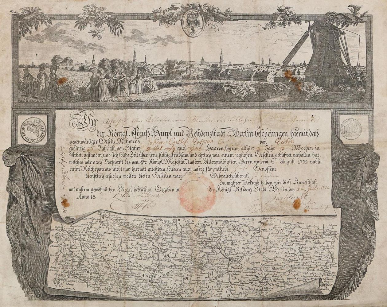 Große Abbildung Nr.1: 126-2891 Berlin.: (Deutschland)