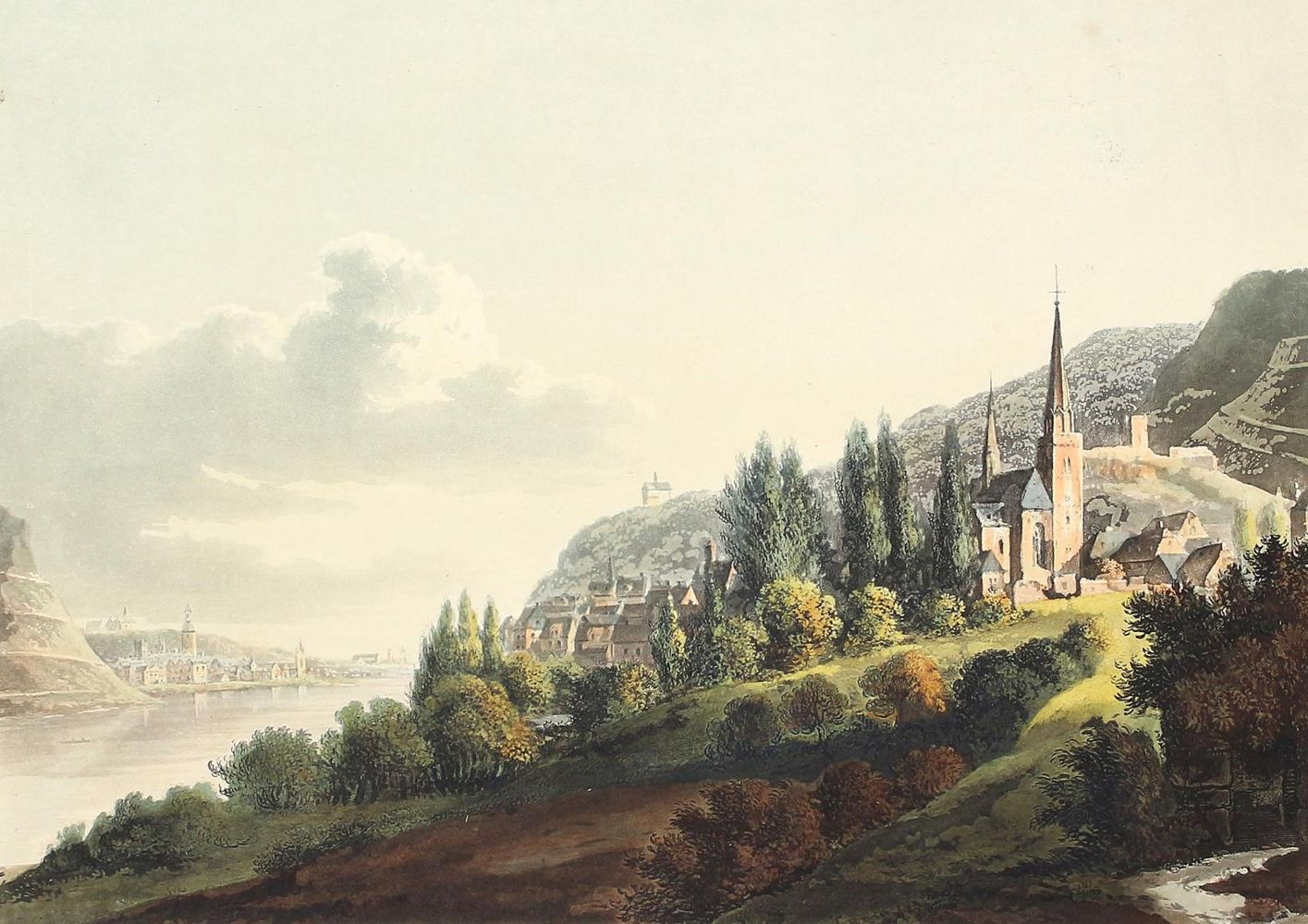 Große Abbildung Nr.1: 126-2893 Bingen am Rhein.: (Deutschland)