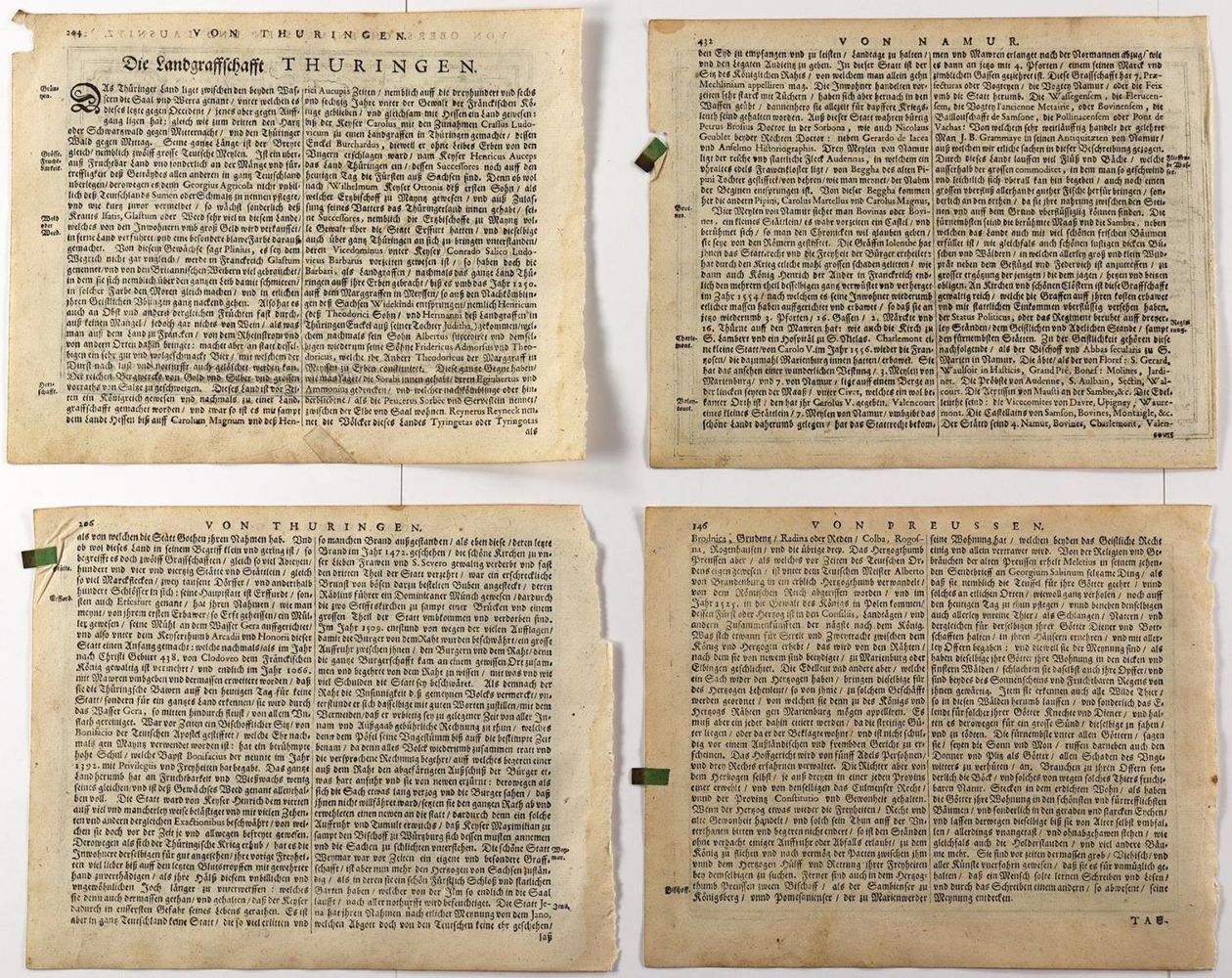 Große Abbildung Nr.4: 126-2896 Brandenburg et Pomerania.: (Deutschland)