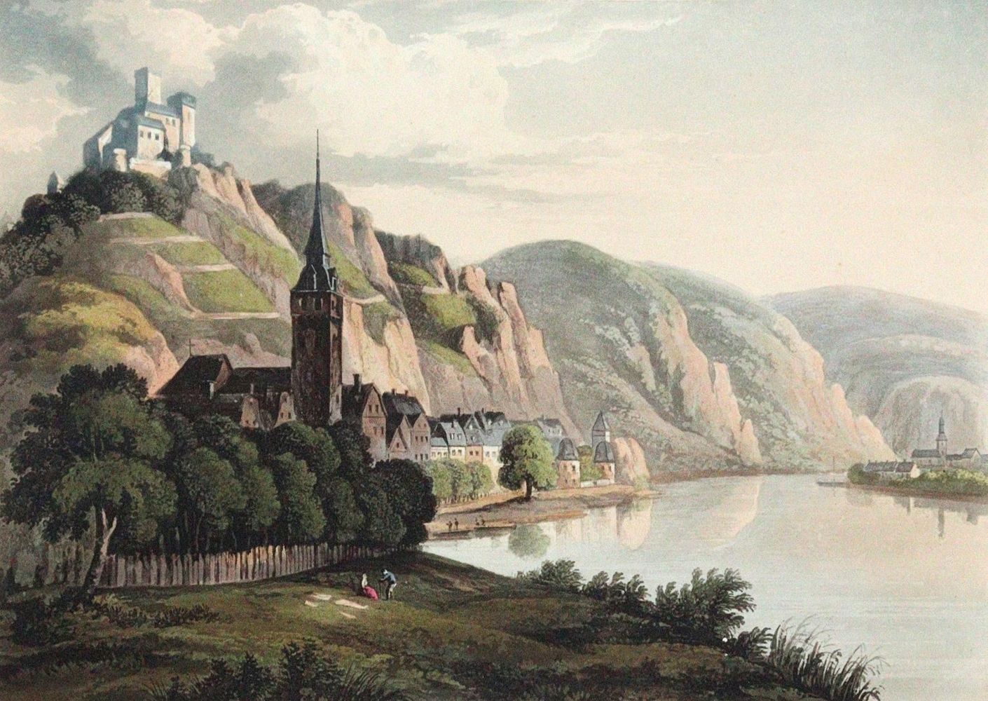 Große Abbildung Nr.1: 126-2897 Braubach Marksburg.: (Deutschland)