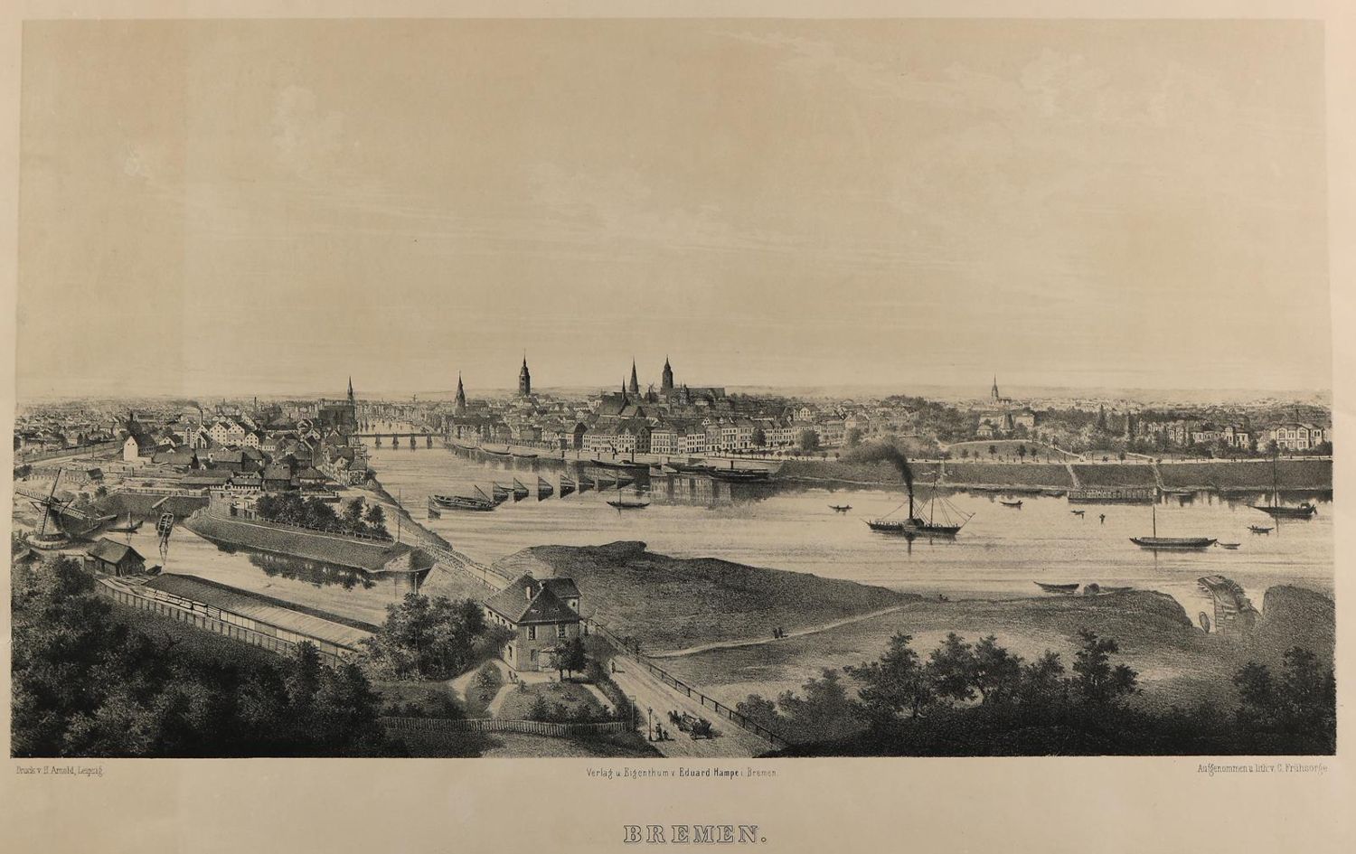 Große Abbildung Nr.1: 126-2900 Bremen.: (Deutschland)