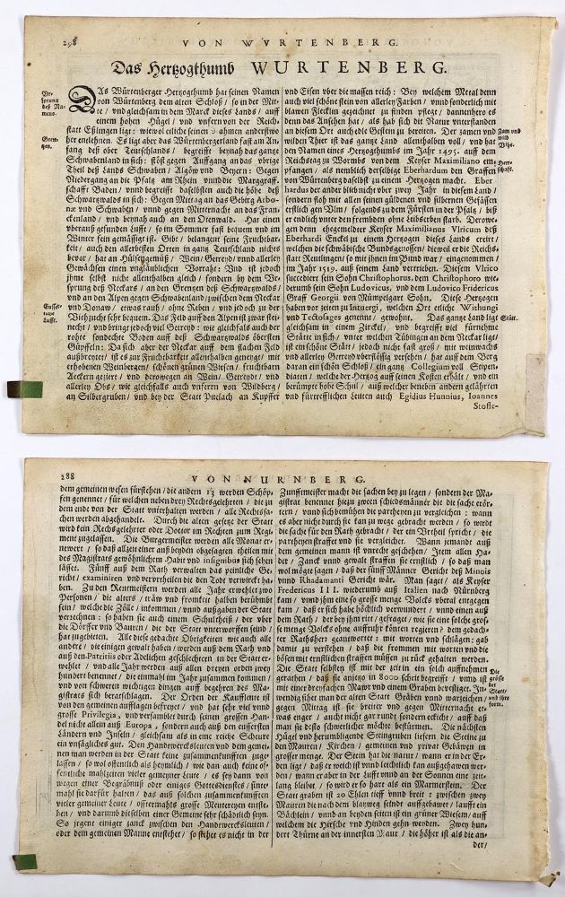 Große Abbildung Nr.4: 126-2911 Erpach. - Territorium Normbergense.: (Deutschland)