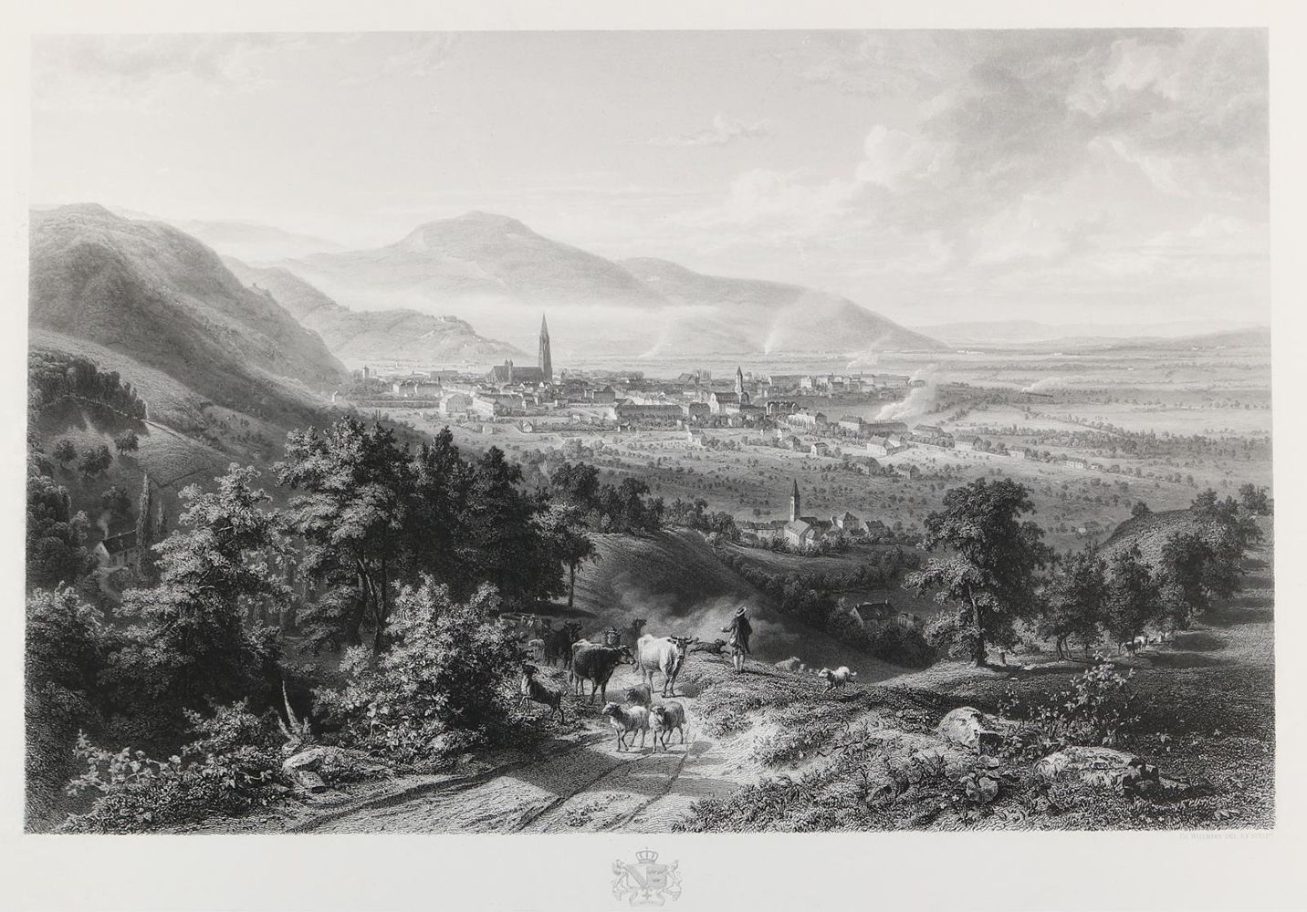 Große Abbildung Nr.1: 126-2916 Freiburg i. Breisgau.: (Deutschland)