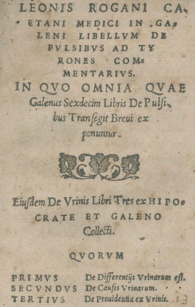 Große Abbildung Nr.1: 126-292 Roganus,L: (Aus der Sammlung Professor Dr.Dr.Johannes Büttner Teil 1)