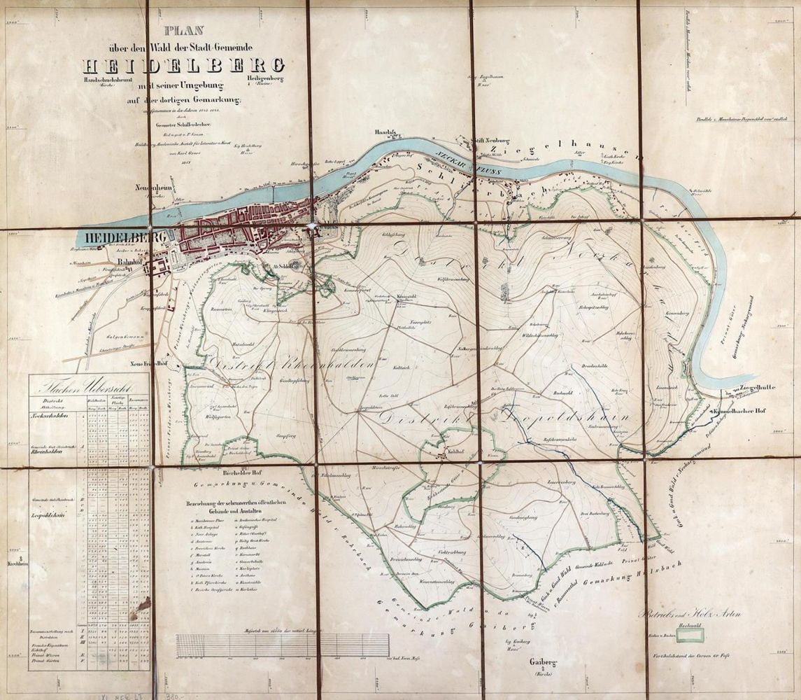 Große Abbildung Nr.1: 126-2927 Heidelberg.: (Deutschland)