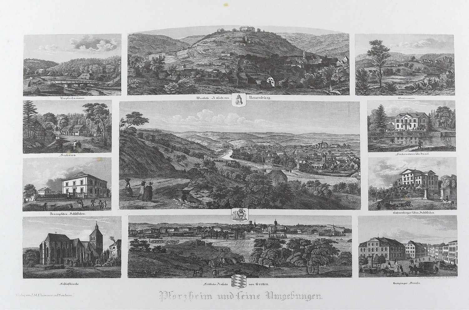 Große Abbildung Nr.7: 126-2955 Pforzheim.: (Deutschland)