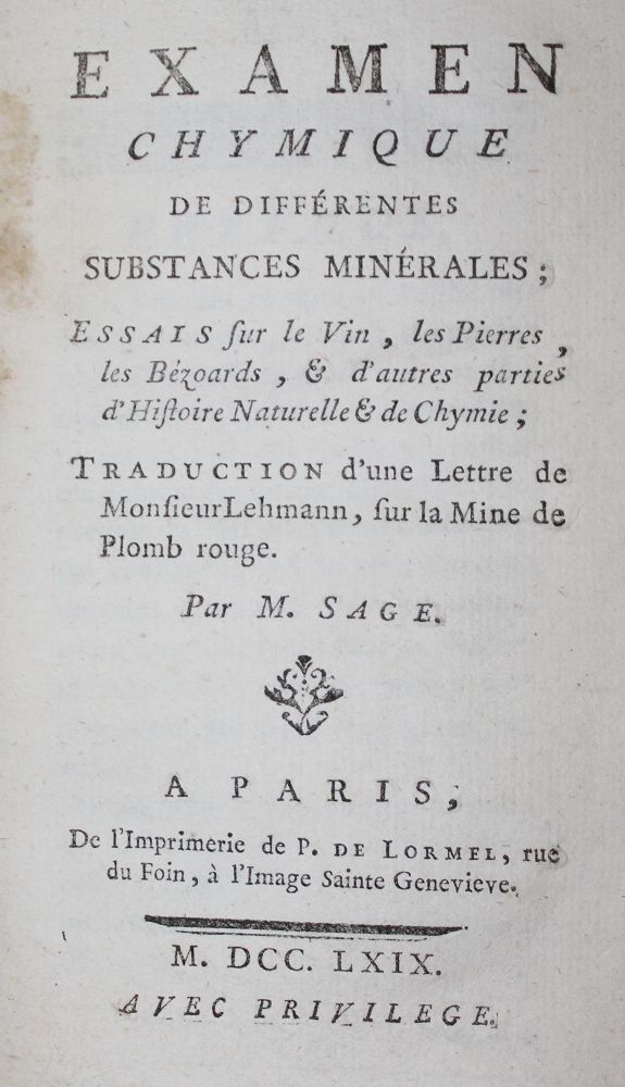 Große Abbildung Nr.1: 126-296 Sage,(B.G.).: (Aus der Sammlung Professor Dr.Dr.Johannes Büttner Teil 1)
