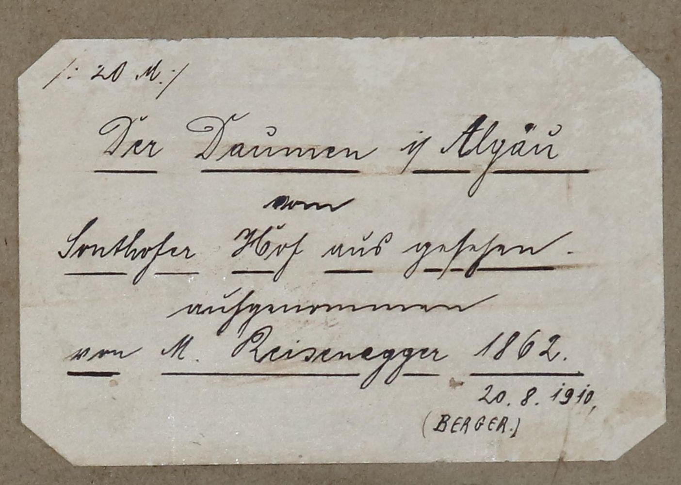 Große Abbildung Nr.2: 126-2976 Sonthofen.: (Deutschland)