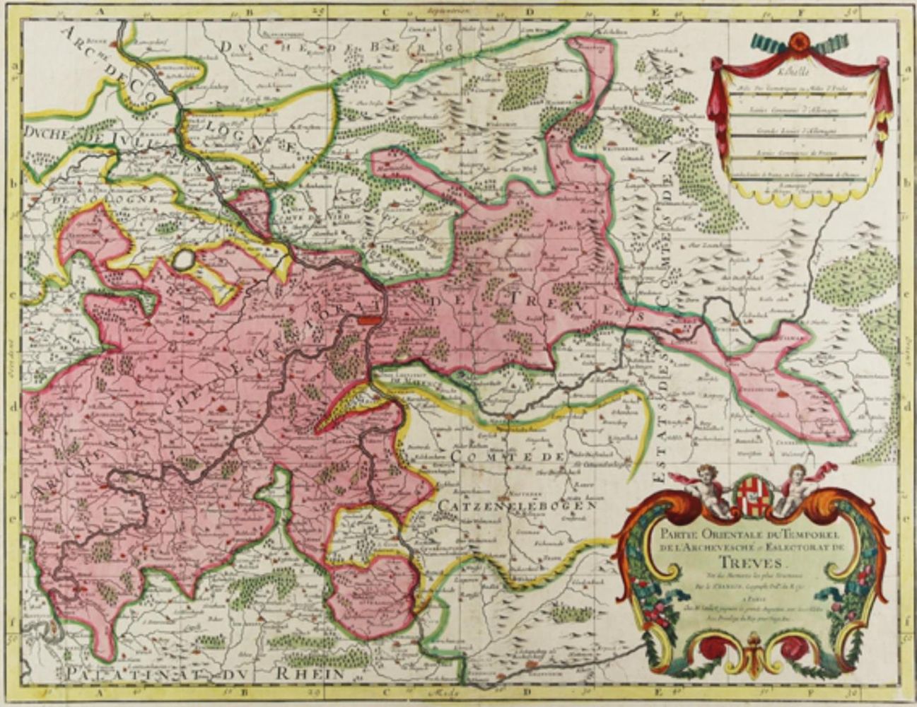 Große Abbildung Nr.1: 126-2985 Partie Orientale: (Deutschland, Trier)