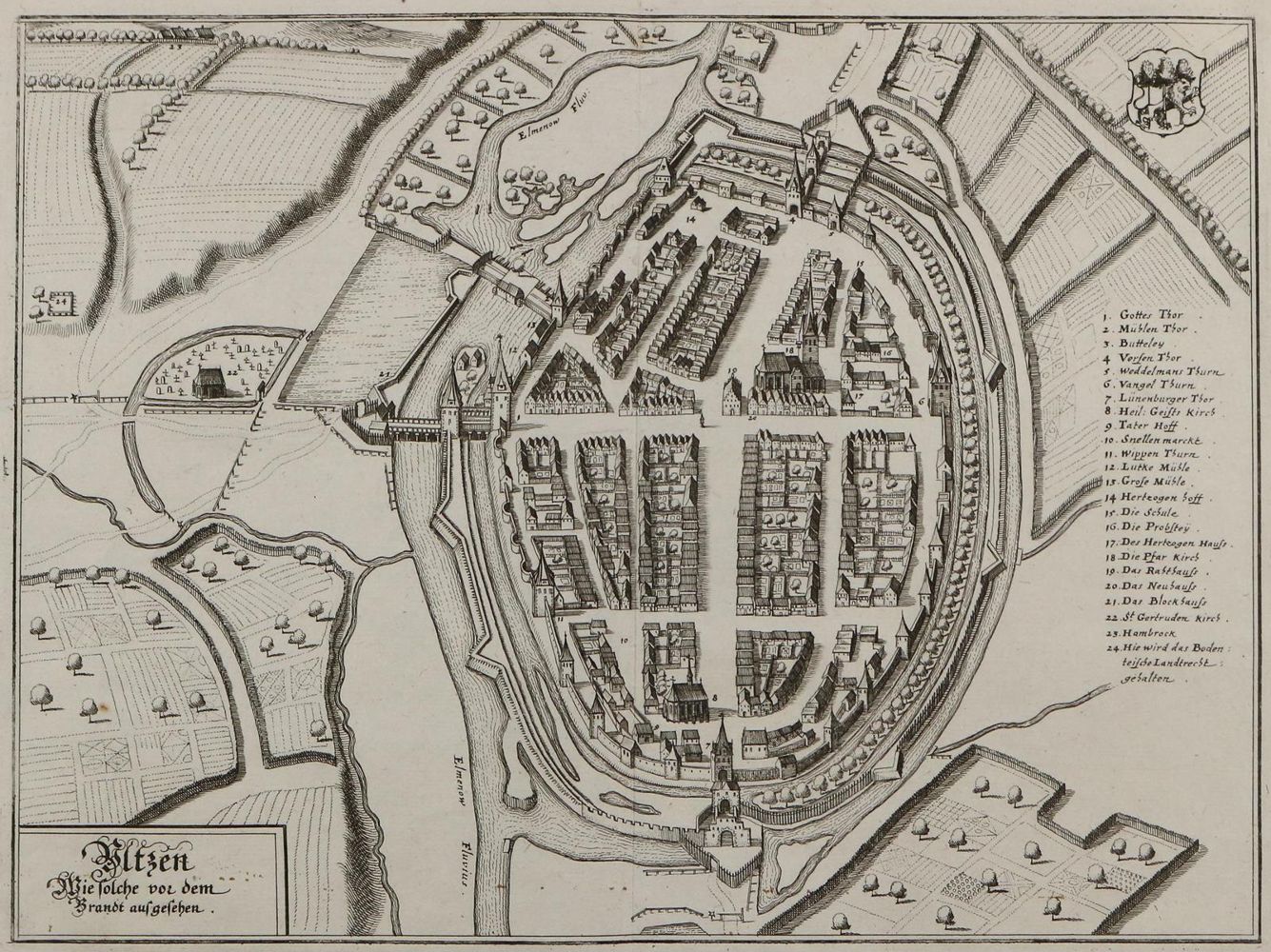 Große Abbildung Nr.1: 126-2987 Uelzen.: (Deutschland)