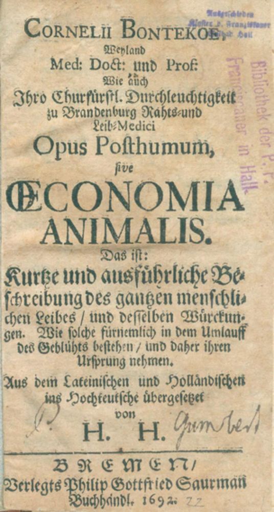 Große Abbildung Nr.1: 126-30 Bontekoe,C.: (Aus der Sammlung Professor Dr.Dr.Johannes Büttner Teil 1)