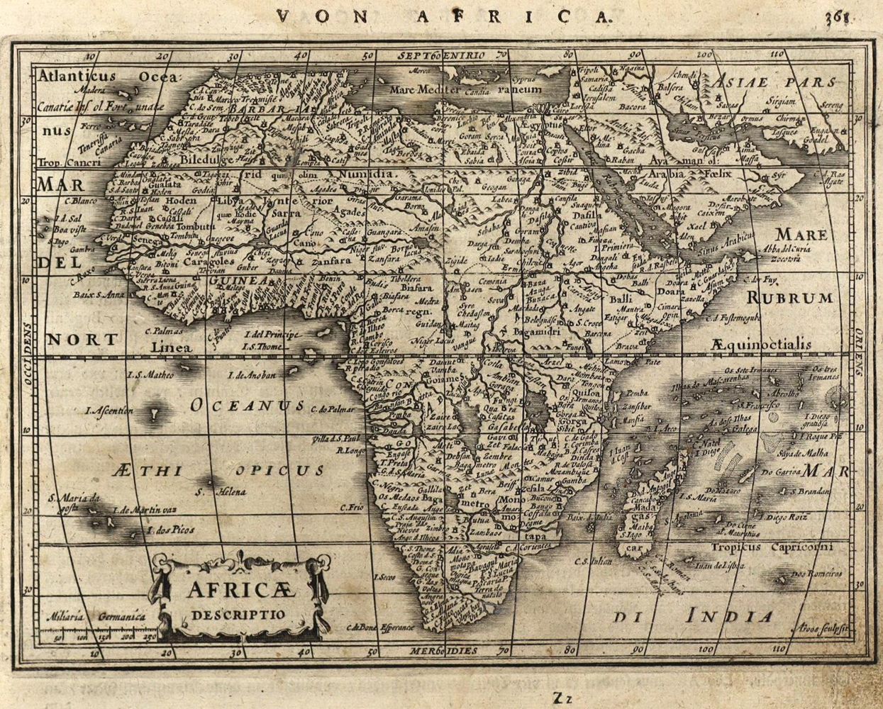 Große Abbildung Nr.1: 126-3001 Africa desriptio.: (Ausland, Afrika)