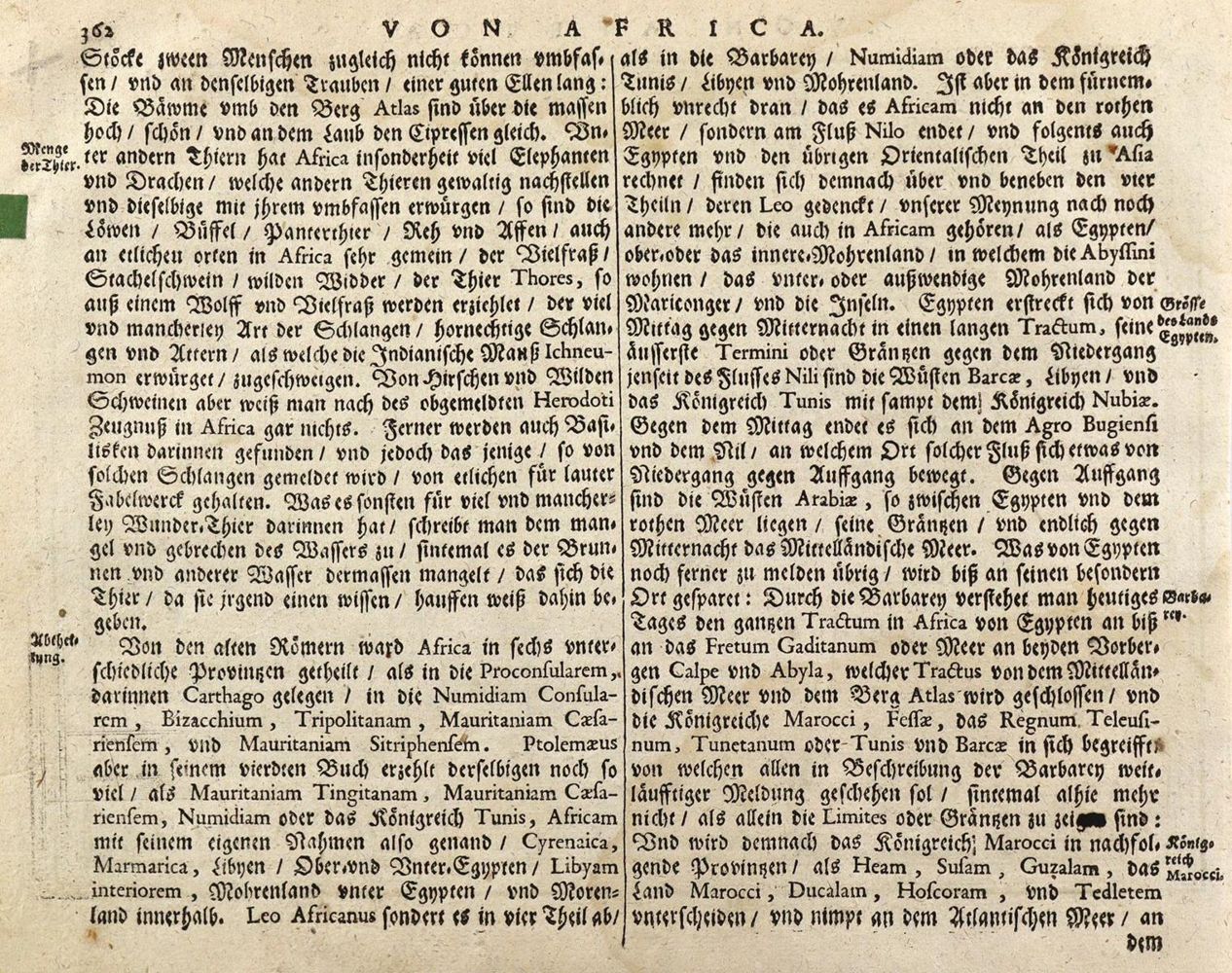 Große Abbildung Nr.2: 126-3001 Africa desriptio.: (Ausland, Afrika)