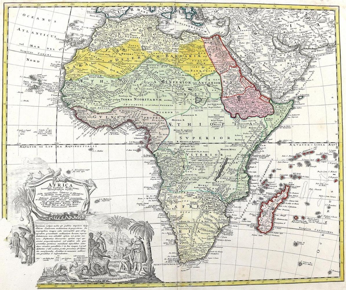 Große Abbildung Nr.1: 126-3002 Afrika.: (Ausland, Afrika)