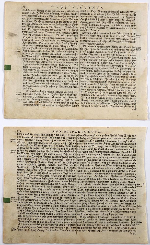 Große Abbildung Nr.4: 126-3011 Americae Descriptio.: (Ausland, America)