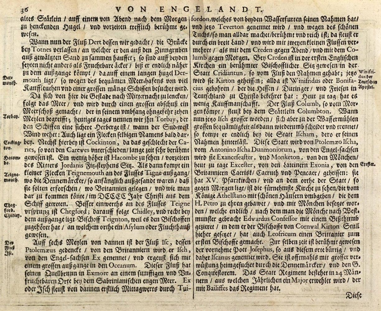 Große Abbildung Nr.2: 126-3035 Devoniae descritio.: (Ausland, England)